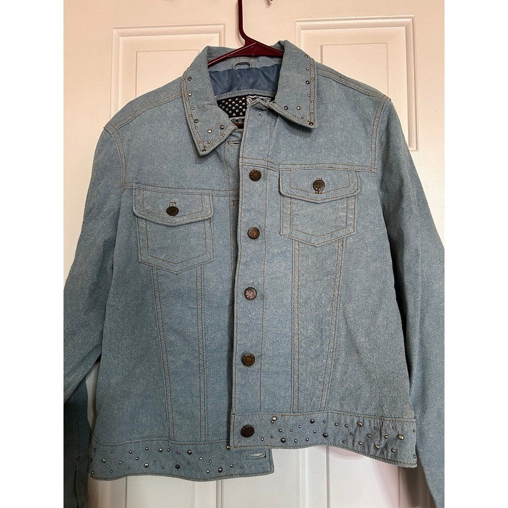 Women’s biker dream apparel leather jacket. Xl